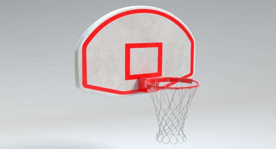 篮球框3d模型