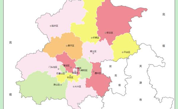 北京的主城区是哪个区?