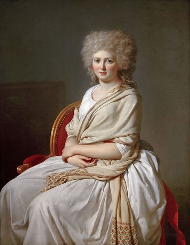 安妮玛丽路易比伯爵夫人肖像