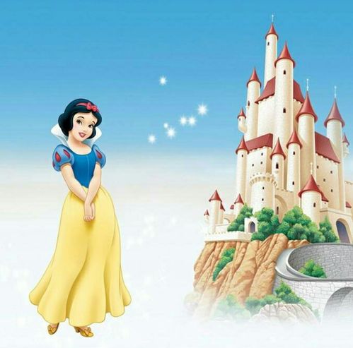 白雪公主想要邀请大家去她的城堡里面玩耍.