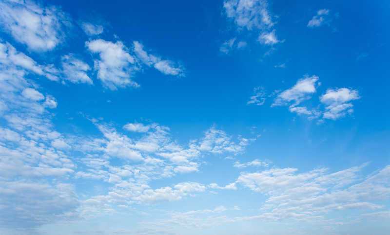 美丽的天空与云彩图片-蓝色的天空和云背景素材-高清图片-摄影照片-寻