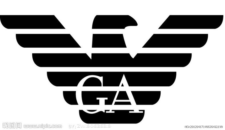 阿玛尼ga鹰头品牌标志图片