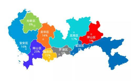 深圳市地图区域划分