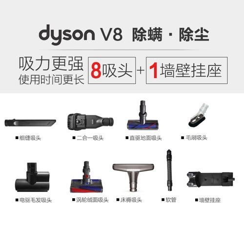 美国进口美版dyson戴森吸尘器v6/v8家用车用无线手持无绳吸尘器除螨