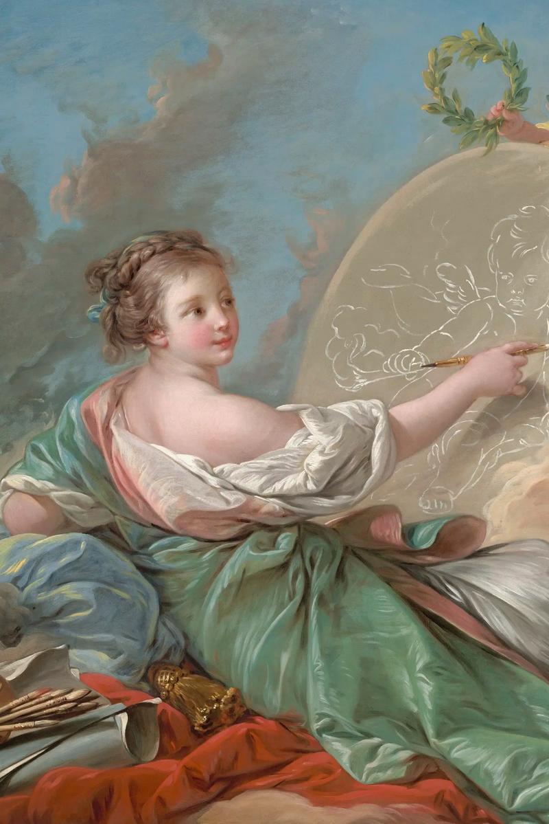 浮华与放纵!18世纪的短暂时代印记～#油画欣赏 #名画 #这 - 抖音
