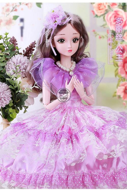 60厘米芭比娃娃超大会说话的女孩儿童玩具换装洋娃娃公主生日礼物升级