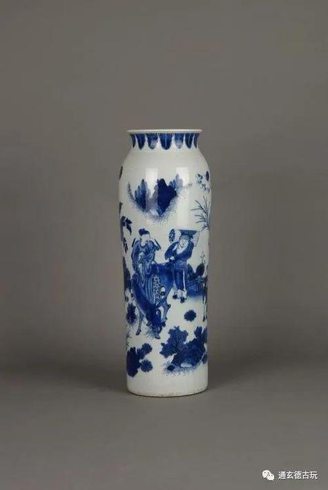 具有浓郁中国传统文化的特色瓷器象腿瓶