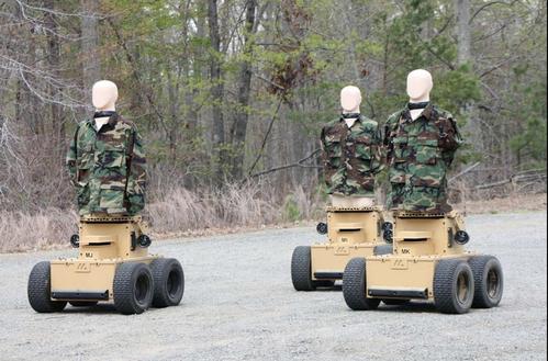 为解决打靶是英雄战场变狗熊难题 美军引进智能机器人当枪靶