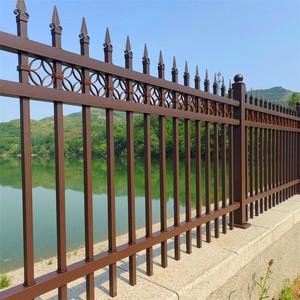 镀锌钢护栏阳台户外栏杆围墙铝合金别墅庭院栅栏花园室外铁艺围栏