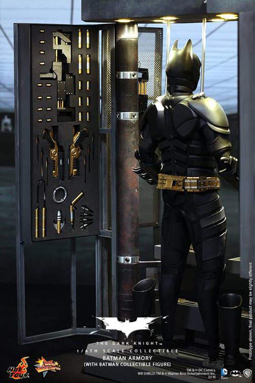 蝙蝠侠和黑暗武器库模型全套欣赏
