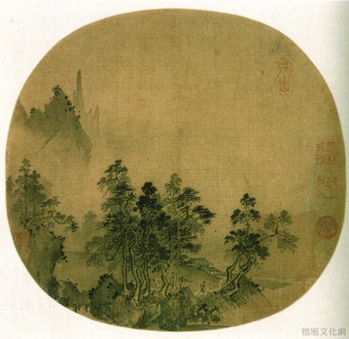 北宋初期的山水画,以关仝,李成,范宽为代表,其中尤以李成影响最大,被