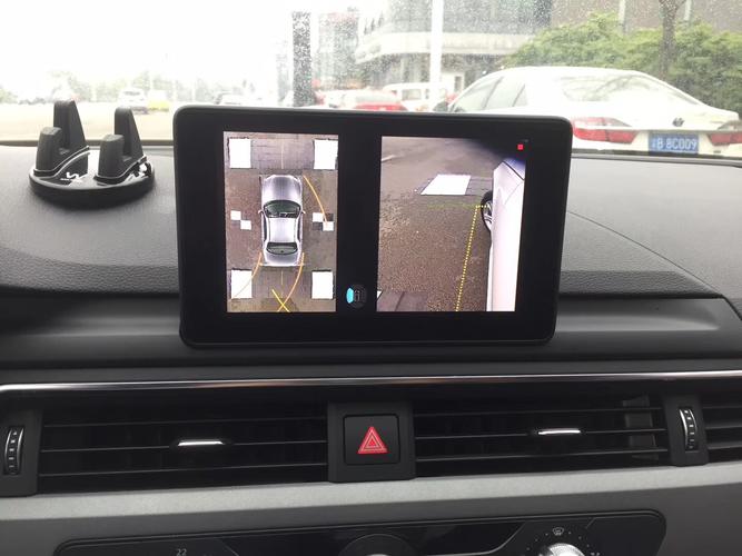 新款奥迪a4l改装道可视360度全景行车记录仪