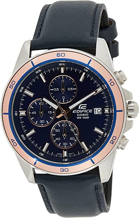 casio 卡西欧 男式 efr526l-2a edifice 蓝色手表
