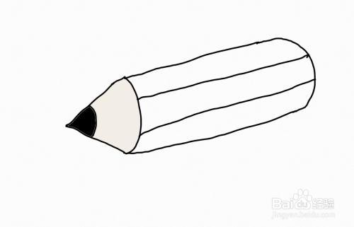 怎么画彩色简笔画铅笔?