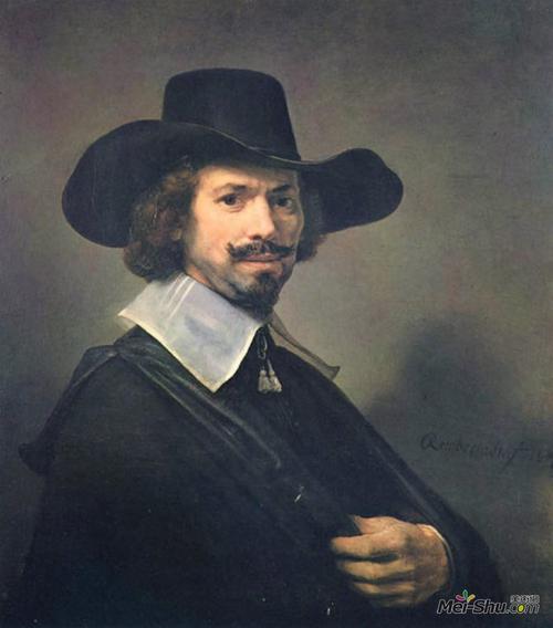 男人肖像伦勃朗rembrandt高清作品欣赏