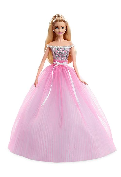 美国正品芭比娃娃2019新款正版barbiedoll生日礼物愿望收藏版玩具