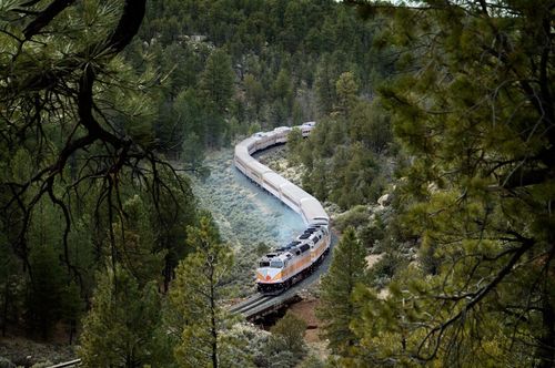 红色旅游,经典景区 美国最浪漫的铁路旅行 阅读美铁太平洋海景列车
